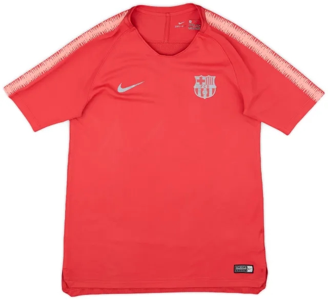 2018-19 Barcelona Nike Training Shirt - 9/10 - (XL.Boys)