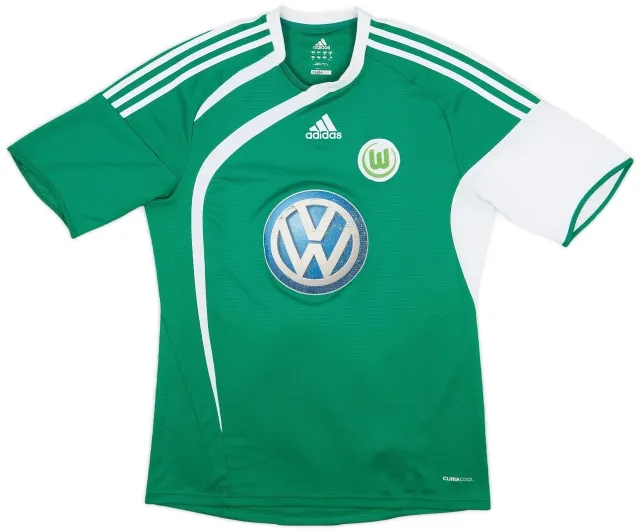 adidas 2009-10 Wolfsburg Away Shirt - 6/10 - (M)