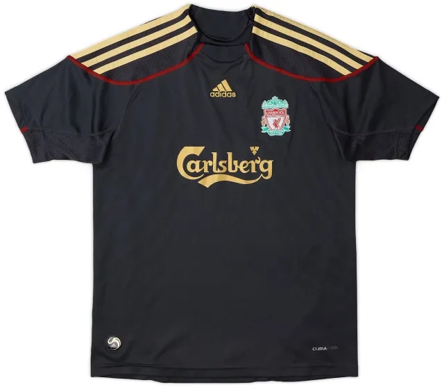 adidas 2009-10 Liverpool Away Shirt - 6/10 - (M.Boys)