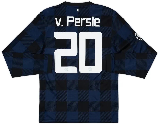 Nike 2013-14 Manchester United Away L/S Shirt v.Persie #20 - 7/10 - (S)