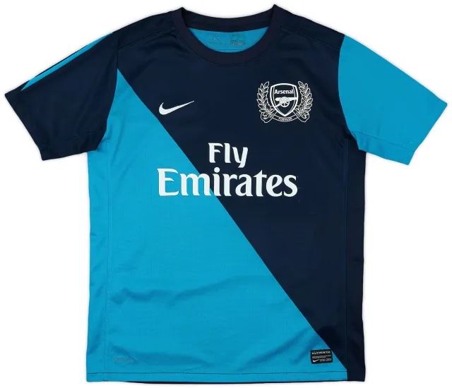 Nike 2011-12 Arsenal Away Shirt - 8/10 - (XL.Boys)