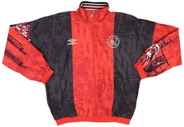 1996-97 Ajax Umbro Track Jacket - 8/10 - (S)
