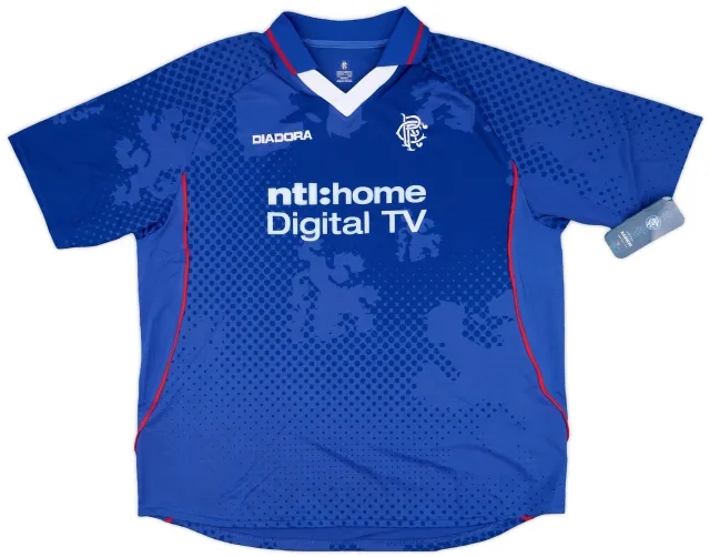 Diadora 2002-03 Rangers Home Shirt (XXL)