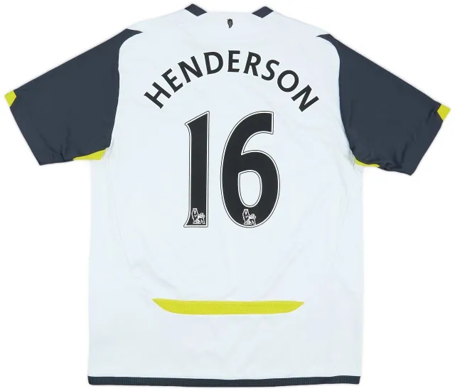 Umbro 2009-10 Sunderland Away Shirt Henderson #16 - 5/10 - (M)