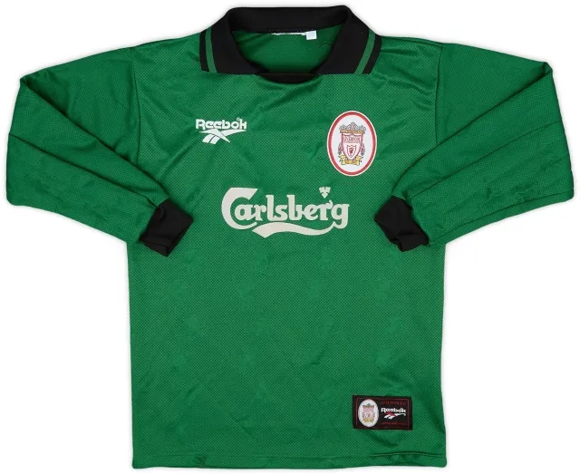 Reebok 1996-97 Liverpool GK Shirt - 9/10 - (M.Boys)