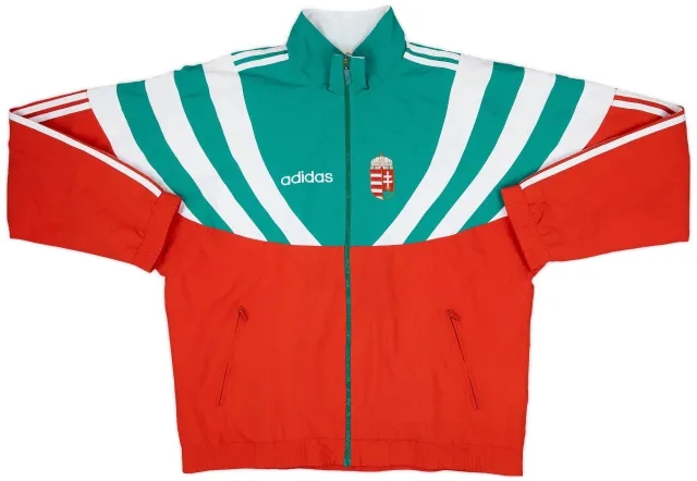 1995-96 Hungary adidas Track Jacket - 7/10 - (L/XL)