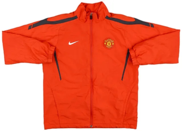 2010-11 Manchester United Nike Track Jacket - 6/10 - (L.Boys)