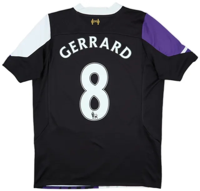 2013-14 Liverpool Third Shirt Gerrard #8 - 6/10 - (M)