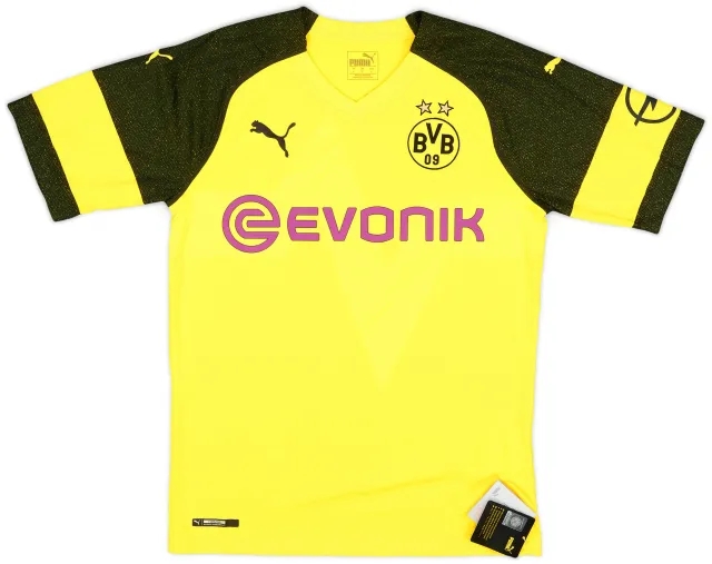 Puma 2018-19 Borussia Dortmund Home Shirt (S)