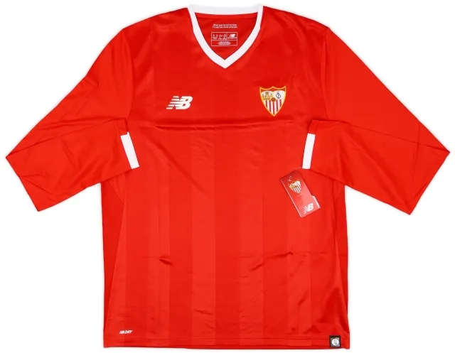 NewBalance 2017-18 Sevilla Away L/S Shirt (L)