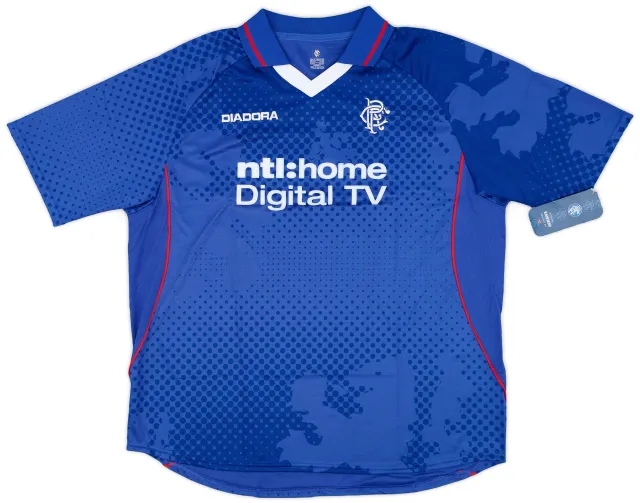 Diadora 2002-03 Rangers Home Shirt (XL)