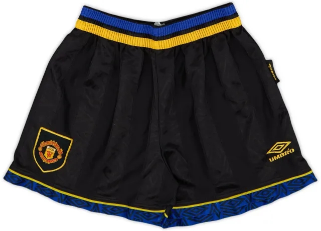 Umbro 1993-95 Manchester United Away Shorts - 8/10 - (S)