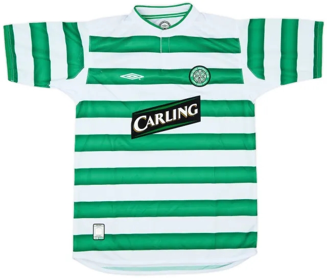 Umbro 2003-04 Celtic Home Shirt - 7/10 - (XL.Boys)