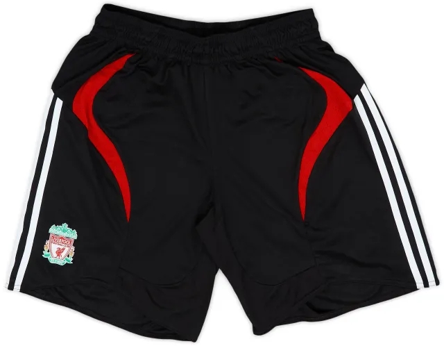 adidas 2007-08 Liverpool Away Shorts - 8/10 - (L)