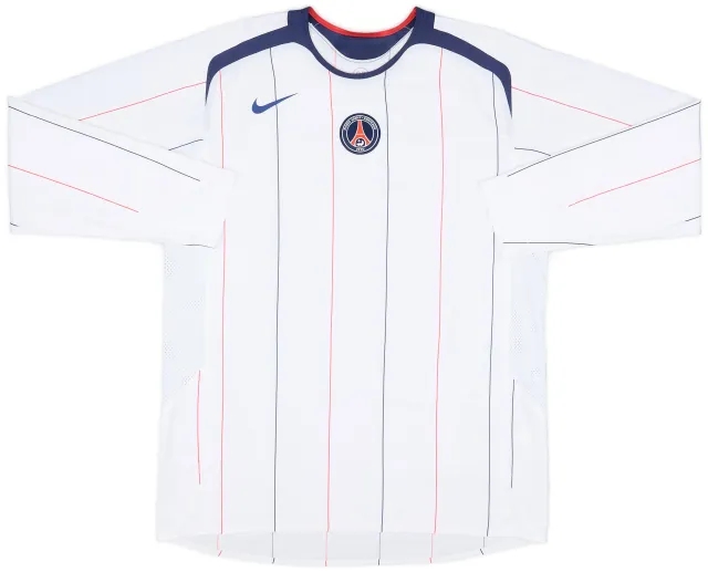 Nike 2005-06 Paris Saint-Germain Player Issue Away L/S Shirt - 8/10 - (XL)