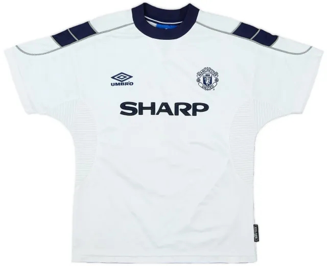 Umbro 1999-00 Manchester United Third Shirt - 6/10 - (L.Boys)