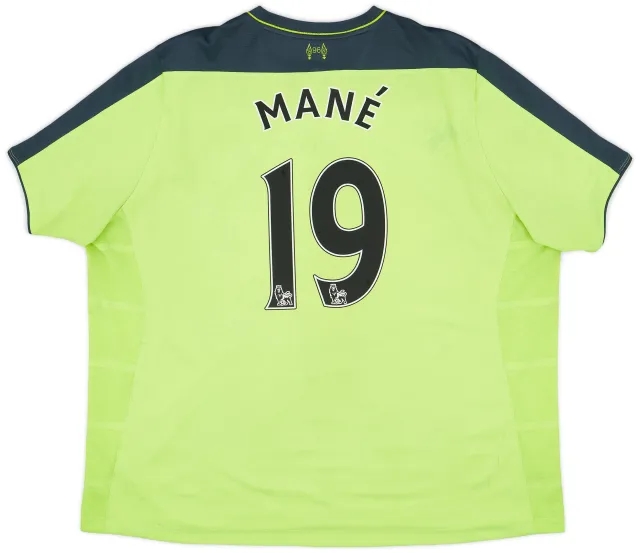 NewBalance 2016-17 Liverpool Third Shirt Mane #19 - 5/10 - (3XL)