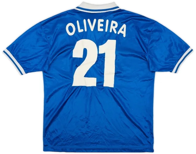Errea 2000-01 Como Home Shirt Oliveira #21 - 5/10 - (L)
