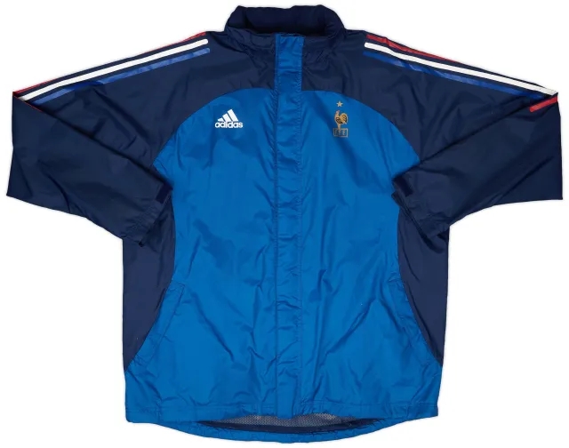2002-03 France adidas Rain Jacket - 7/10 - (L/XL)