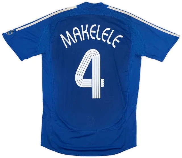 adidas 2006-08 Chelsea Home Shirt Makelele #4 - 5/10 - (S)
