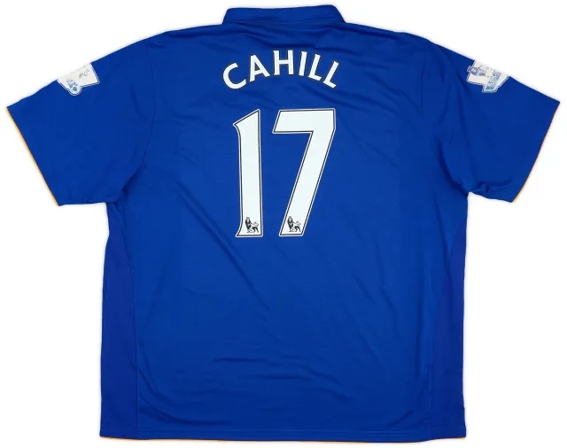 LeCoqSportif 2011-12 Everton Home Shirt Cahill #17 - 7/10 - (XXL)