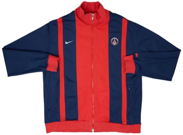 2005-06 Paris Saint-Germain Nike Track Jacket - 8/10 - (XXL)