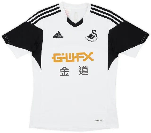 adidas 2013-14 Swansea Home Shirt - 7/10 - (XL.Boys)