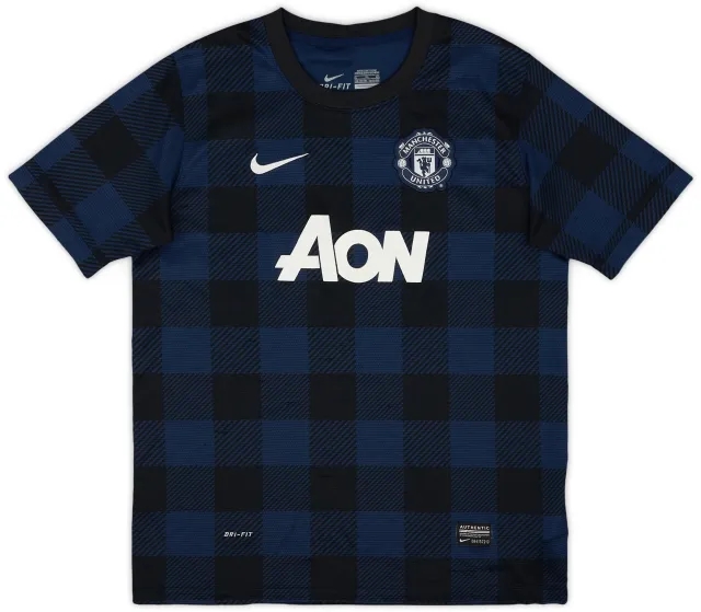 Nike 2013-14 Manchester United Away Shirt - 6/10 - (XL.Boys)