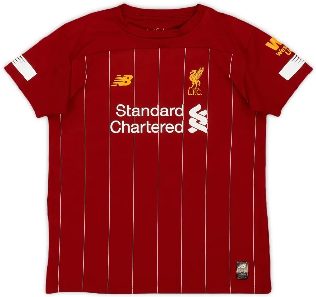 NewBalance 2019-20 Liverpool Home Shirt - 7/10 - (6-7 Years)