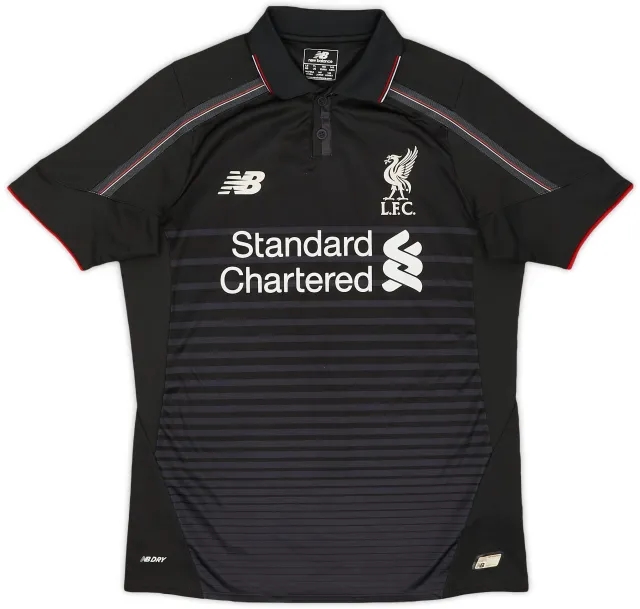 NewBalance 2015-16 Liverpool Third Shirt - 8/10 - (L.Boys)