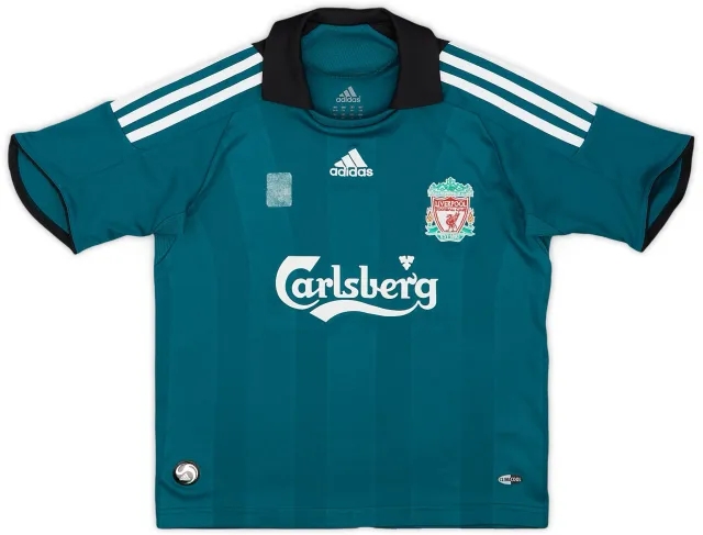 adidas 2008-09 Liverpool Third Shirt - 6/10 - (7-8 Years)