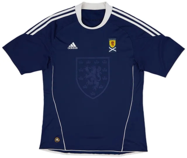 adidas 2010-11 Scotland Home Shirt - 6/10 - (L)