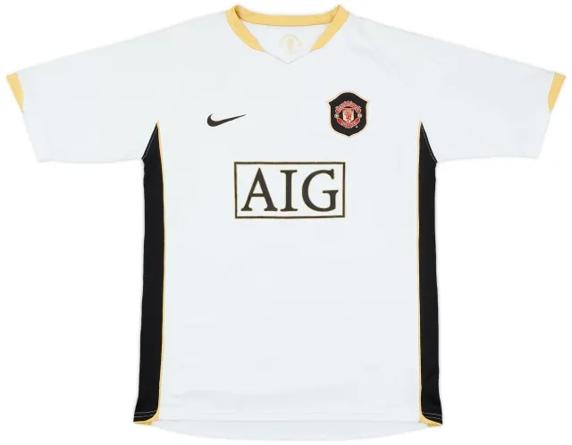 Nike 2006-08 Manchester United Away Shirt - 6/10 - (XL.Boys)