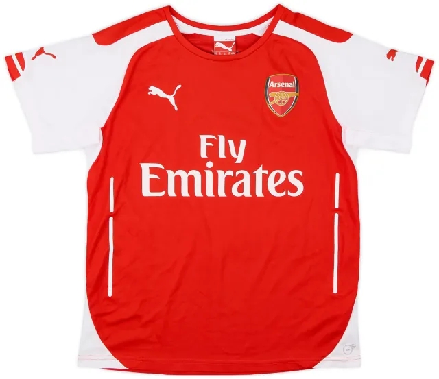 Puma 2014-15 Arsenal Home Shirt - 8/10 - (XL.Boys)