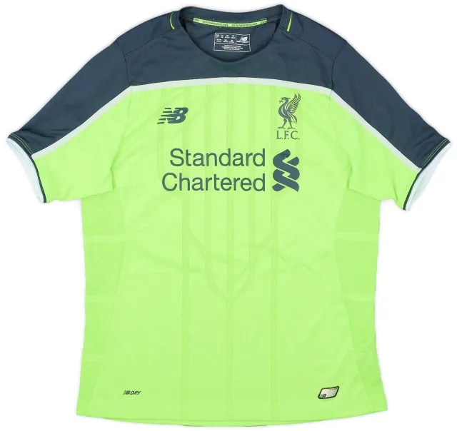 NewBalance 2016-17 Liverpool Third Shirt - 8/10 - (XL.Boys)