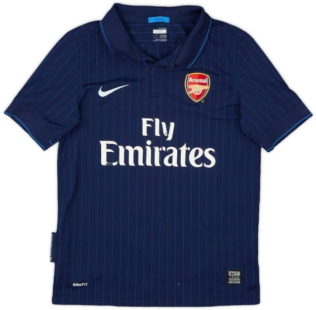 Nike 2009-10 Arsenal Away Shirt - 5/10 - (M.Boys)