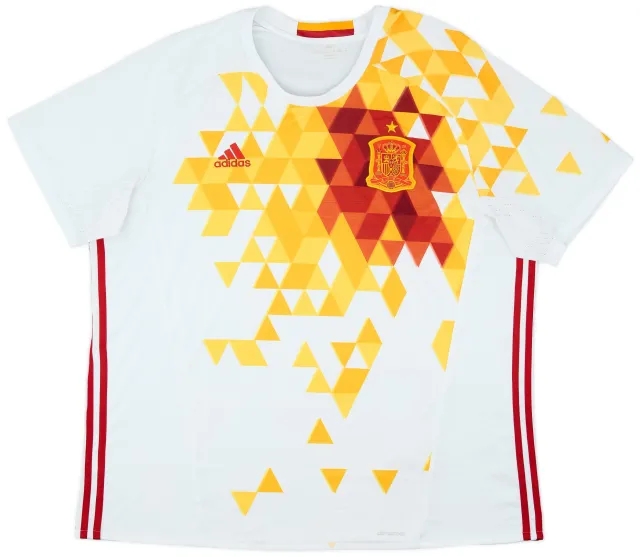 adidas 2016-17 Spain Away Shirt - 7/10 - (XXL)