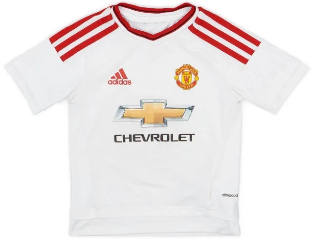 adidas 2015-16 Manchester United Away Shirt - 8/10 - (2-3 Years)