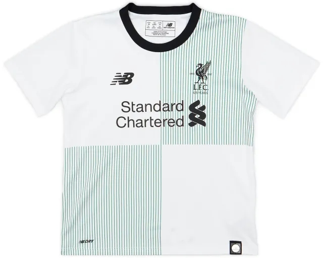 NewBalance 2017-18 Liverpool Away Shirt - 8/10 - (4-5 Years)