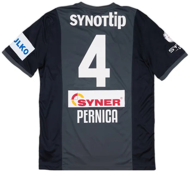 Nike 2014-15 FK Jablonec Player Issue Away Shirt Pernica #4 - 9/10 - (M)