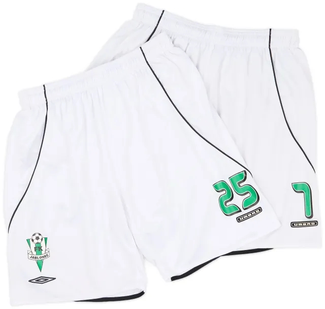 Umbro 2010-11 FK Jablonec Player Issue Home Shorts - 5/10 - (L)