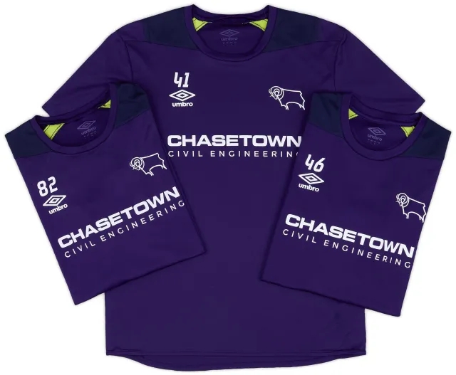 Umbro 2018-19 Derby County Player Issue Training Shirt - 5/10 - (M)