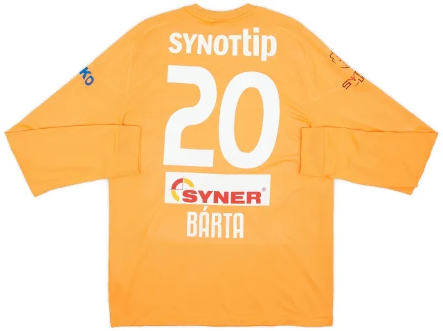 Nike 2015-16 FK Jablonec Player Issue GK Shirt Barta #20 - 7/10 - (L)