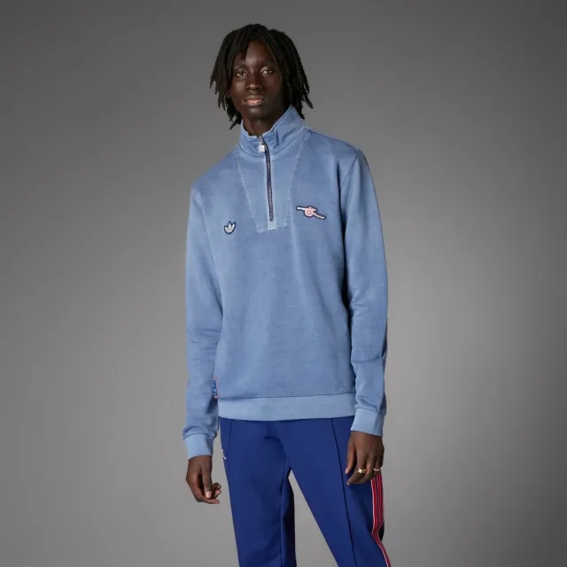 adidas Originals Arsenal 24 25 Terrace Icon 1 2 Zip Top