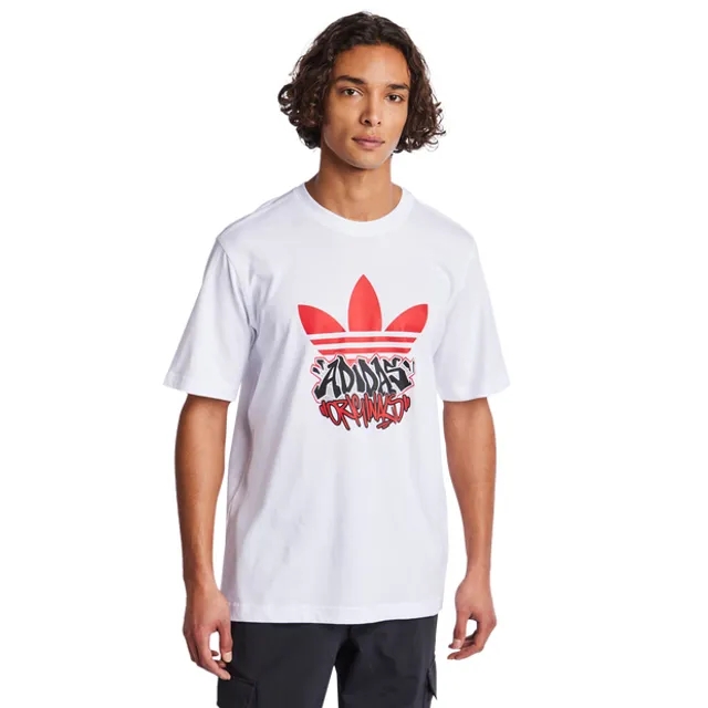 Adidas Graphics Men T-Shirts - White