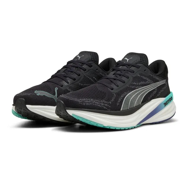 Puma Magnify Nitro 2 Neutral Running Shoe Men - Black, Blue