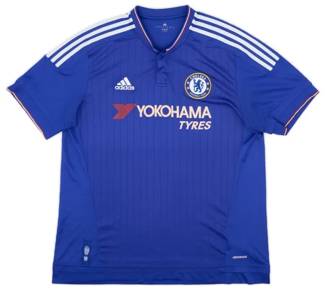 adidas 2015-16 Chelsea Home Shirt Fabregas #4 - 6/10 - (XL)