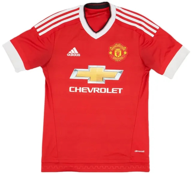 adidas 2015-16 Manchester United Home Shirt Rooney #10 - 6/10 - (XS)