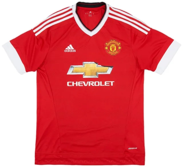 adidas 2015-16 Manchester United Home Shirt Rooney #10 - 5/10 - (M)