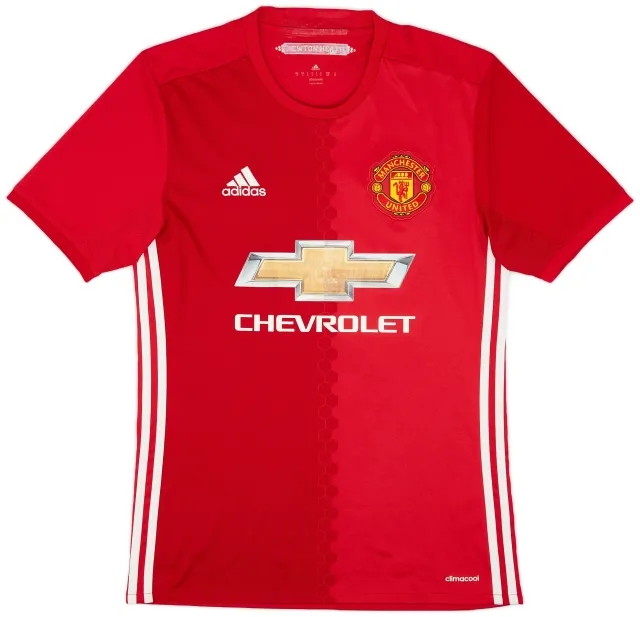 adidas 2016-17 Manchester United Home Shirt Rooney #10 - 6/10 - (S)